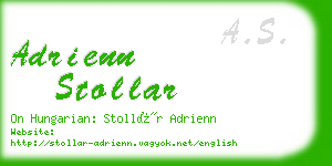 adrienn stollar business card